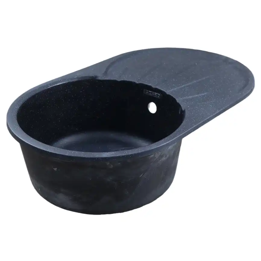 Кухонная мойка AZARIO Perla 730x450x190 искусственный мрамор, с 