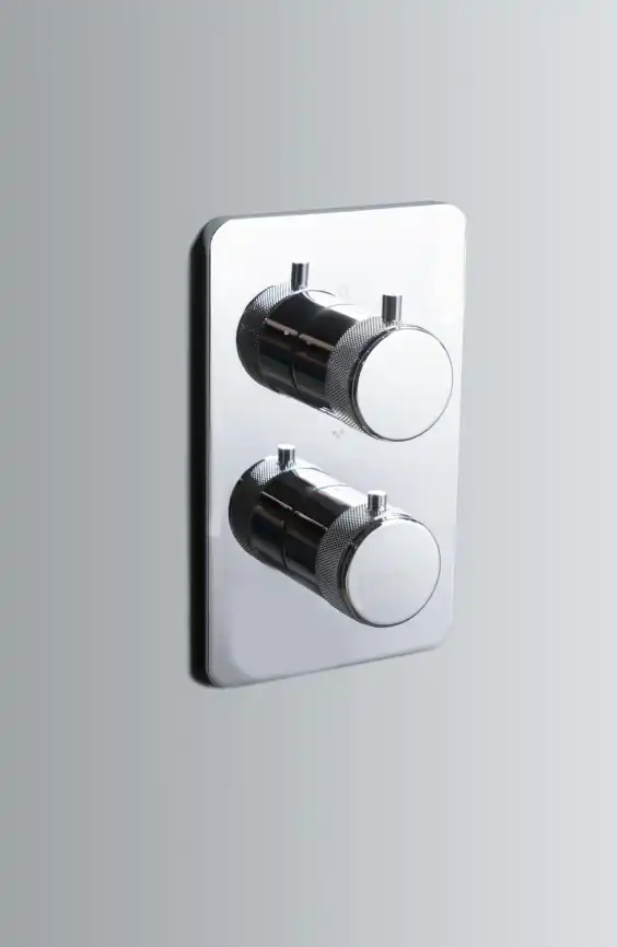 Душевая система Allen Brau Priority 5.31014-00 для ванны с изливом, термостатическая, встраиваемая, Хром фото 6