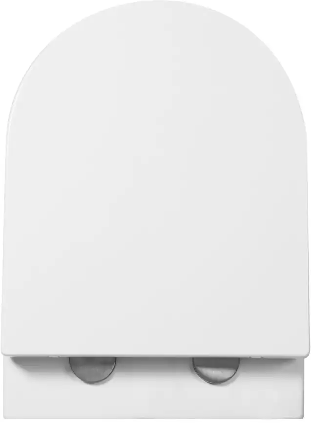 Унитаз подвесной Aquanet Zvezda -2 303978 безободковый, со смывом Tornado, с сиденьем микролифтом фото 5