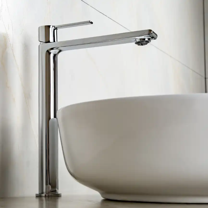 Смесители для раковины AVS Elegant 811-401-CR высокий, хром фото 8