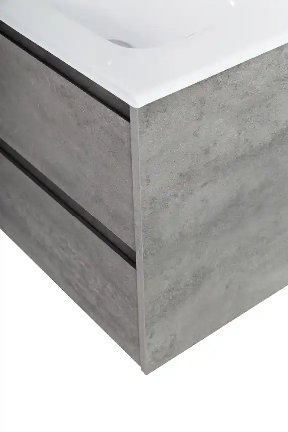 Тумба под раковину BelBagno KRAFT 39-700/390-2C-SO-CG подвесная Cemento Grigio фото 9
