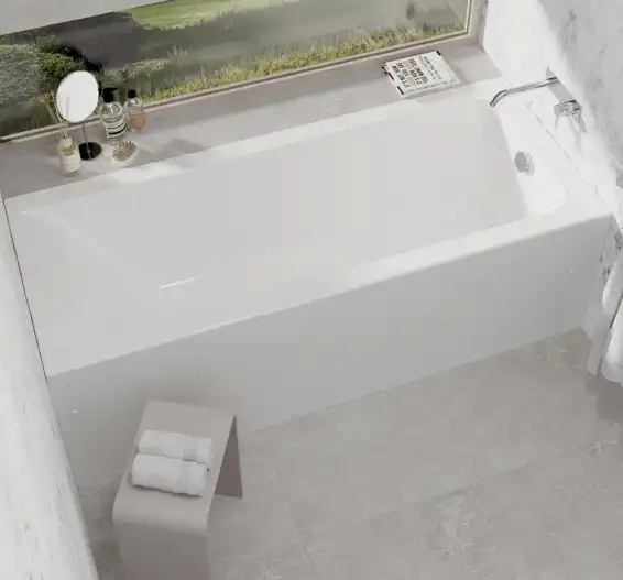 Акриловая ванна Alba Spa MARRY 170х70 см, ВПР0390000100, Белая фото 3