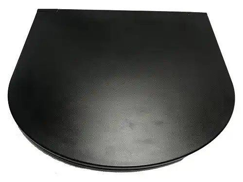 Унитаз-компакт CeramaLux 2179MB, безободковый, с бачком и сидением микролифт Черный матовый фото 4