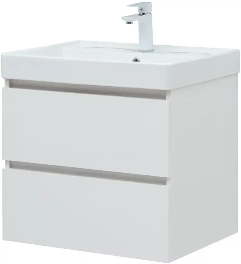 Тумба под раковину Aquanet Вега 60 (2 ящика) 308318 фото 4