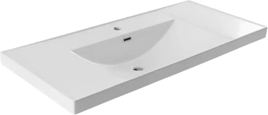 Раковина Aquanet Side 110, белая, 347434 фото 4
