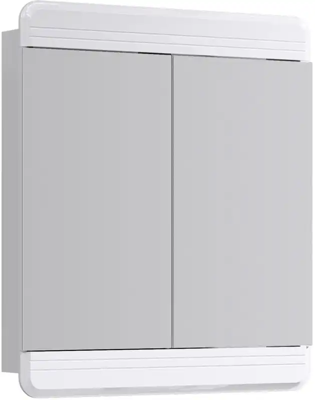 Зеркальный шкаф Aqwella Corsica 85 см, Kor.04.07, цвет Белый фото 1