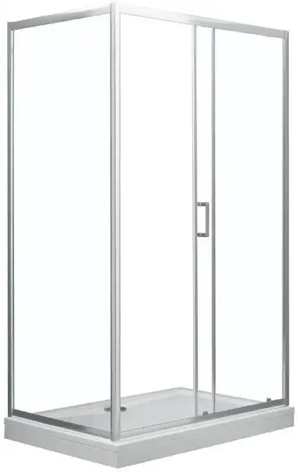 Душевая дверь Aquanet  100 см, SD-1000A, профиль Хром, стекло Прозрачное фото 3