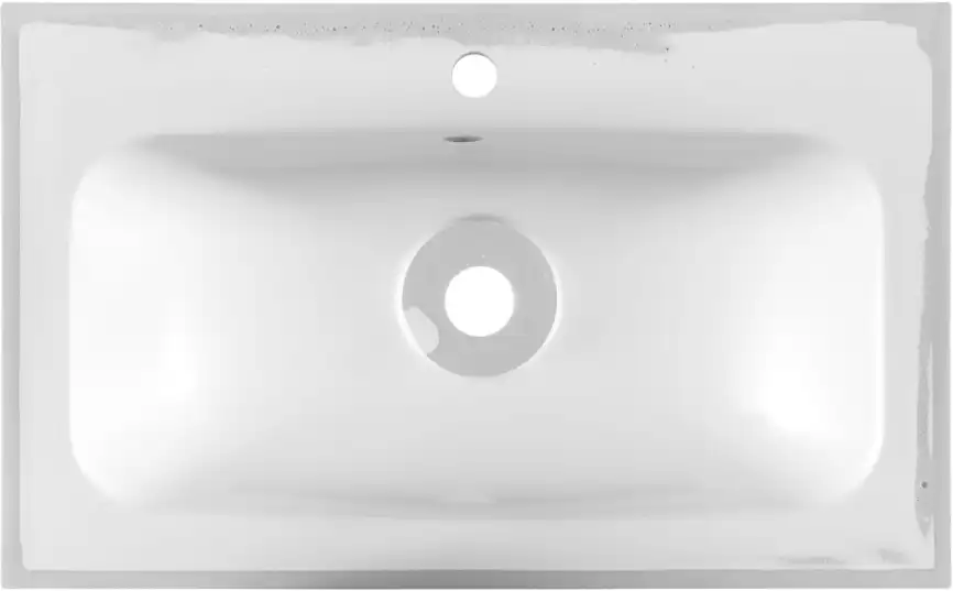 Раковина Aquanet Арт 75 318925 прямоугольная, Белая глянцевая фото 4