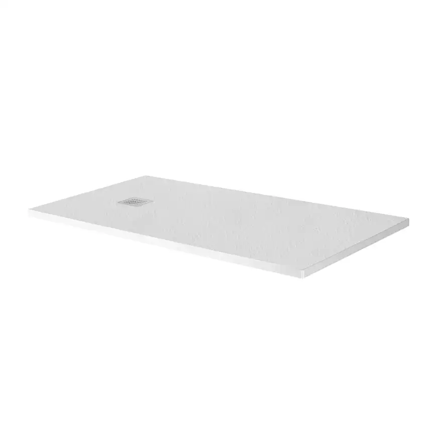 Душевой поддон BelBagno UNO 170х80 из искусственного камня, TRAY-MR-UNO-AH-170/80-35-W-BO, Белый фото 2
