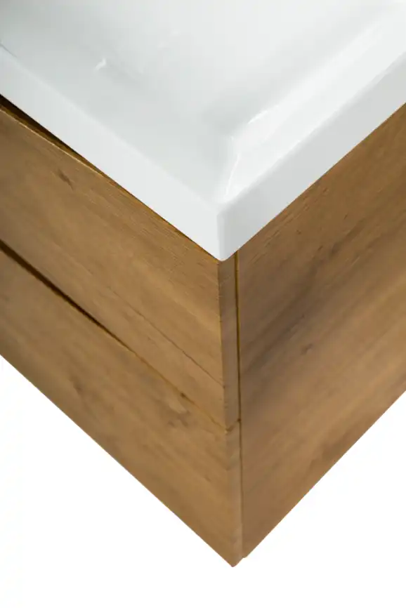 Тумба под раковину BelBagno MARINO-H60-800-2C-SO-RN-P подвесная Rovere Nature фото 8