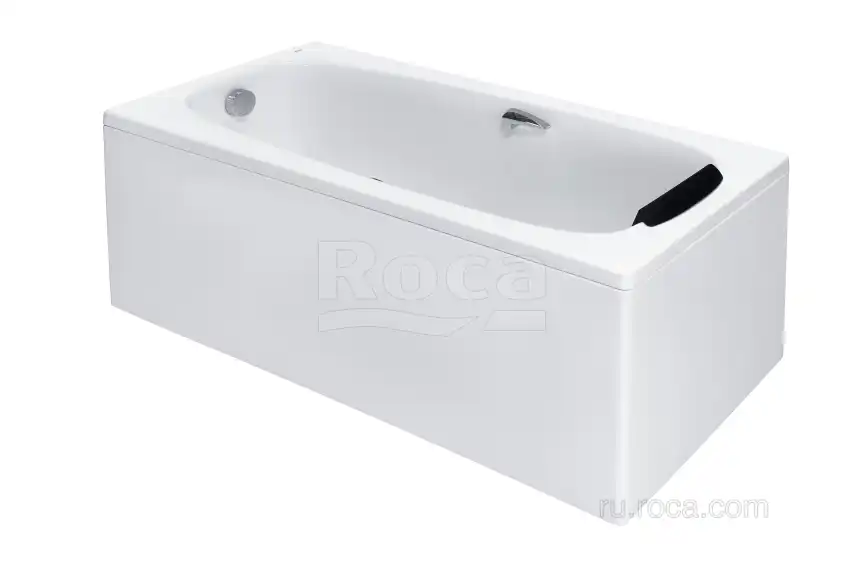 Акриловая ванна Roca Sureste 170х70 ZRU9302769 прямоугольная, Белая фото 4