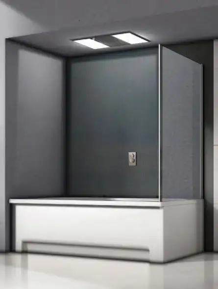 Боковая стенка для ванны Good Door SCREEN SP-80-G-CH профиль Хром стекло матовое фото 1