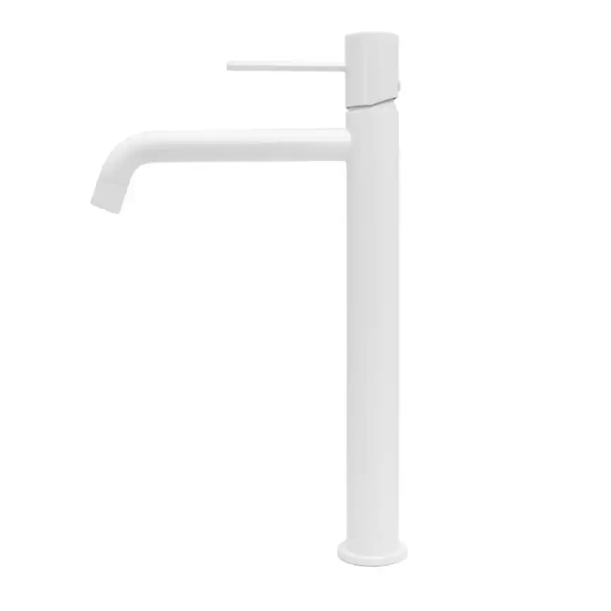 Смесители для раковины AVS Slimmer 811-101-MW высокий, белый матовый фото 4