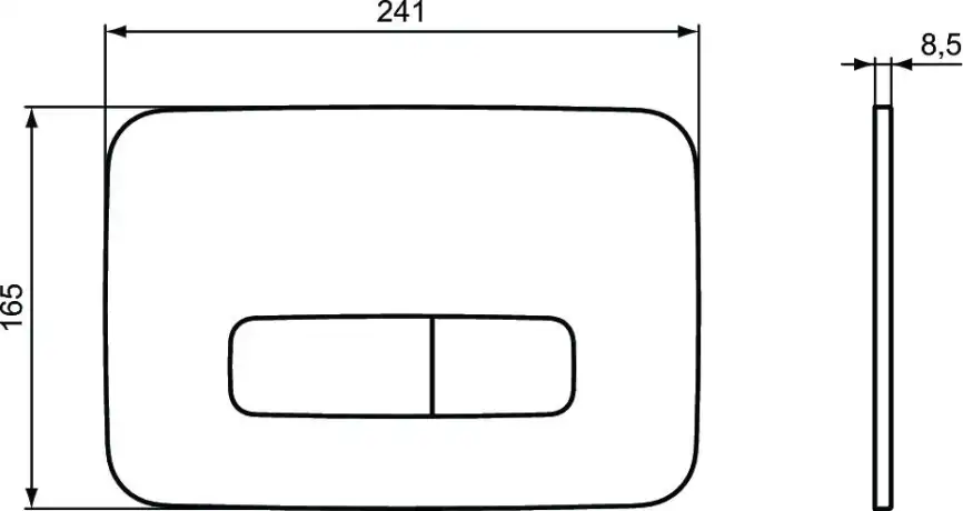 Механическая панель смыва Ideal Standard OLEAS™ M3 R0123A6 фото 3