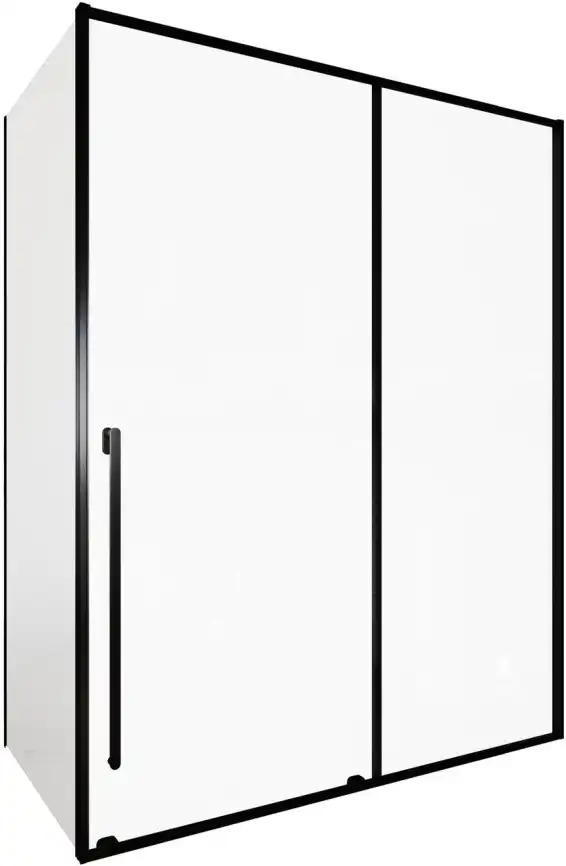 Душевой уголок Allen Brau Fantasy 160x90 3.11010.31 + 3.11013.31 черный матовый фото 1