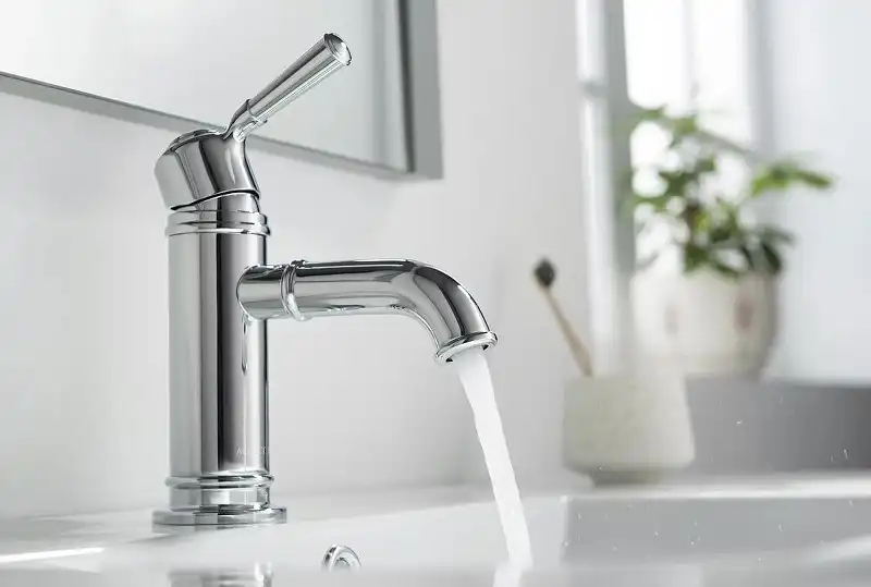 Смеситель для раковины Aquatek Классик AQ1510CR, однорычажный, цвет Хром фото 4