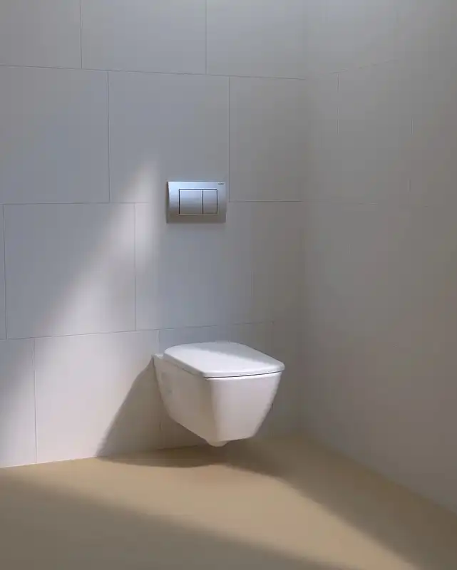 Инсталляция Geberit Delta 458.163.21.1 для унитаза с клавишей смыва Хром глянцевый фото 5