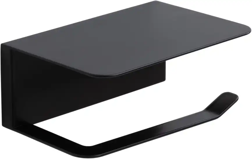 Держатель туалетной бумаги Aquanet Магнум черный матовый, 336613 фото 1