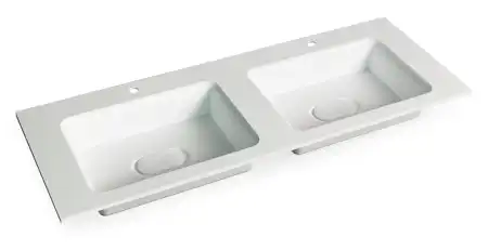 Раковина Jorno MODUL 120 Mol.08.120/W Белая фото 1