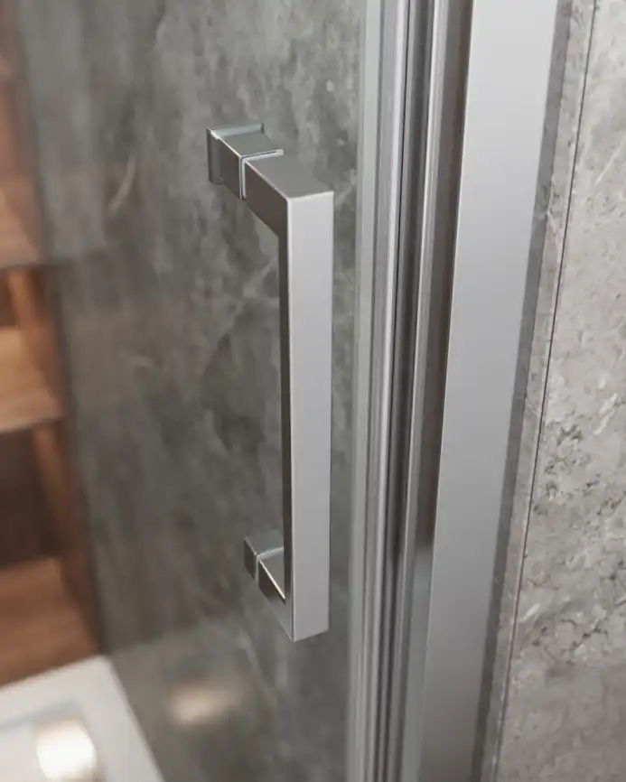 Душевая дверь CEZARES MOLVENO-BF-3-100-C-Cr-IV стекло Прозрачное, профиль Хром фото 2