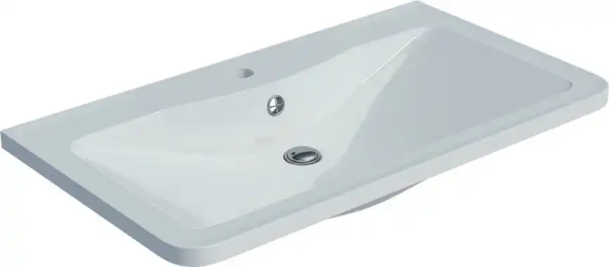 Раковина Grossman Адель 80, белая фото 1