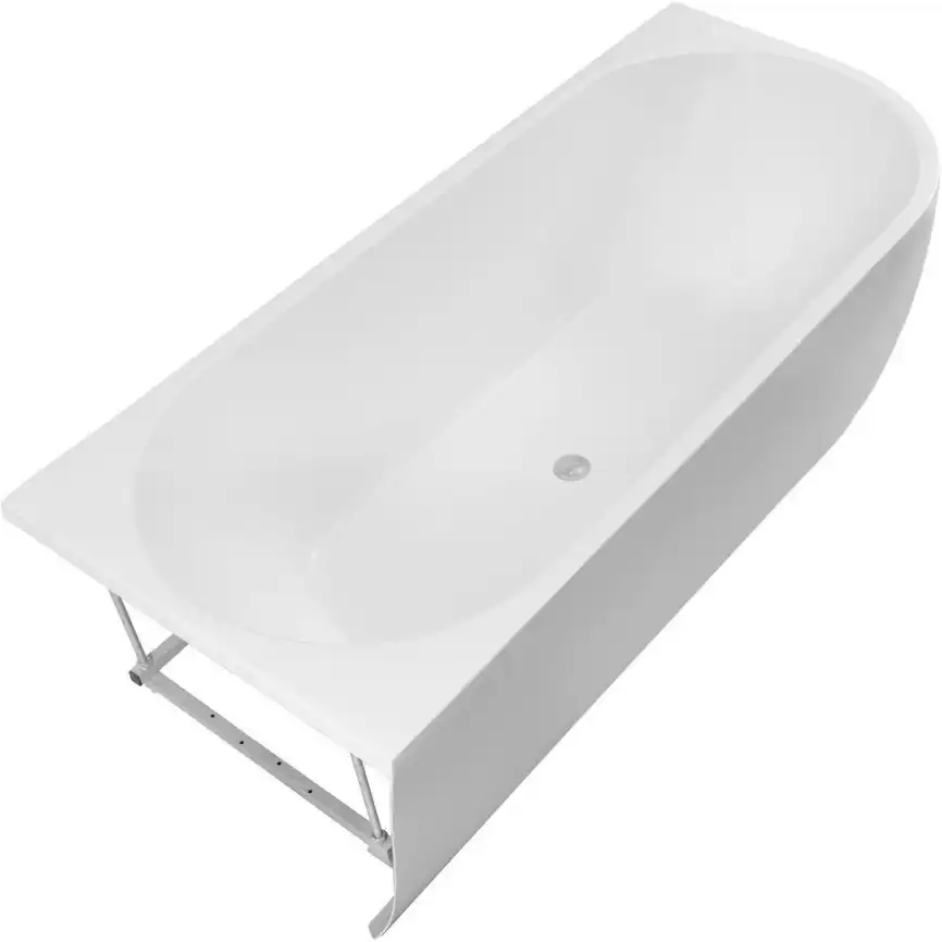 Акриловая ванна Aquanet Family Elegant A 180x80 3805-N-MW, белая матовая фото 4