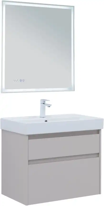 Тумба под раковину Aquanet Nova Lite 2.0 75 бежевый, 346323 фото 8