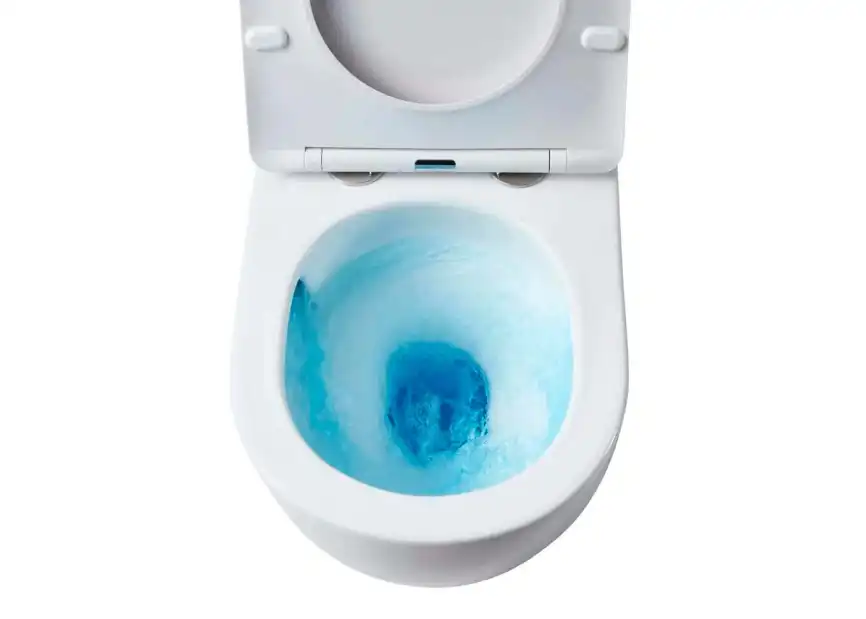 Подвесной унитаз Aquatek Европа AQ1900T-00 безободковый, с сиденьем микролифт, со смывом Торнадо, Белый фото 6