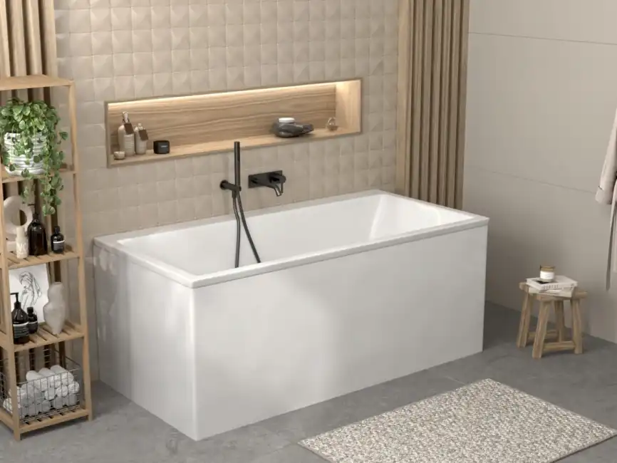 Акриловая ванна Alba Spa Kero 180х80 прямоугольная ВПР0370000100 фото 3