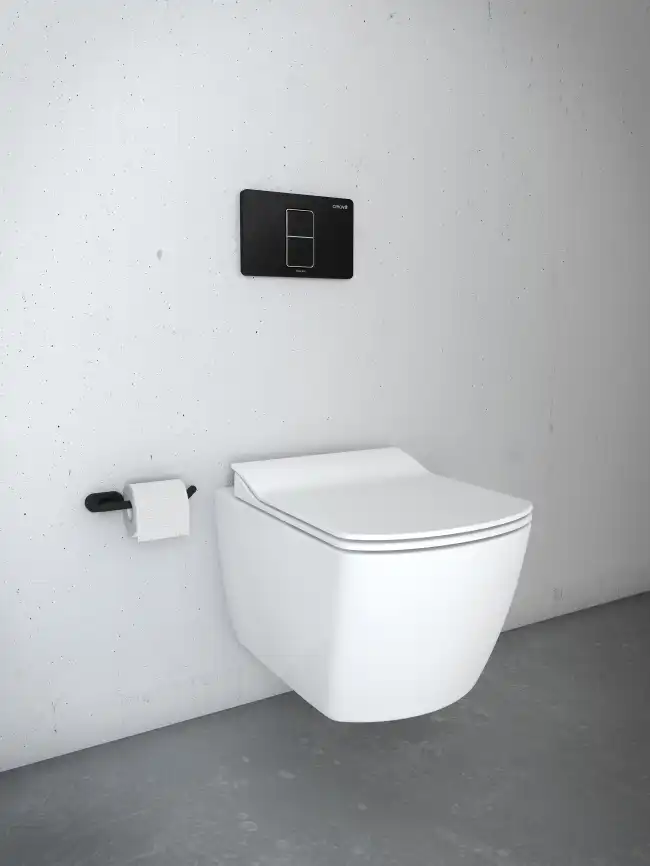 Унитаз подвесной безободковый Creavit Elegant EG321-11CB00E-0000 с сиденьем микролифт Белый фото 10