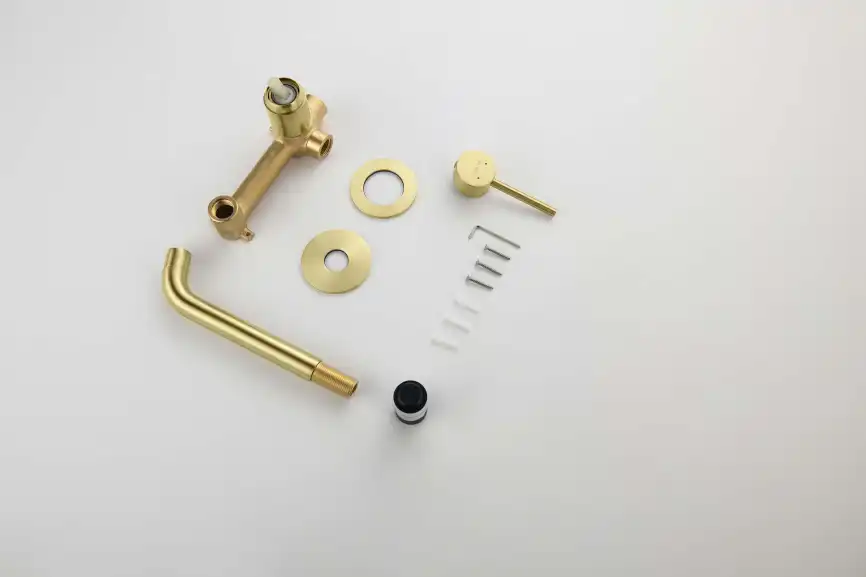 Смеситель для раковины Aquatek Европа AQ1313BG, Золото матовое фото 10