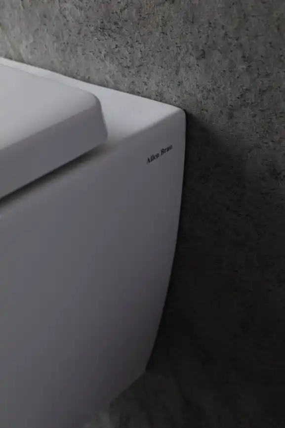 Подвесной безободковый унитаз Allen Brau Liberty 4.33004.20 без сиденья, белый глянец фото 25