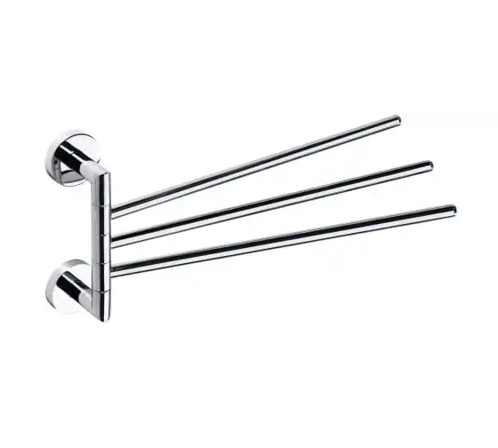 Тройной полотенцедержатель поворотный 45 см BEMETA OMEGA хром 104204112 фото 1