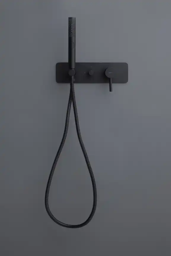 Смеситель для душа Allen Brau Priority 5.31009-31 встраиваемый, с внутренней частью, Черный матовый фото 9