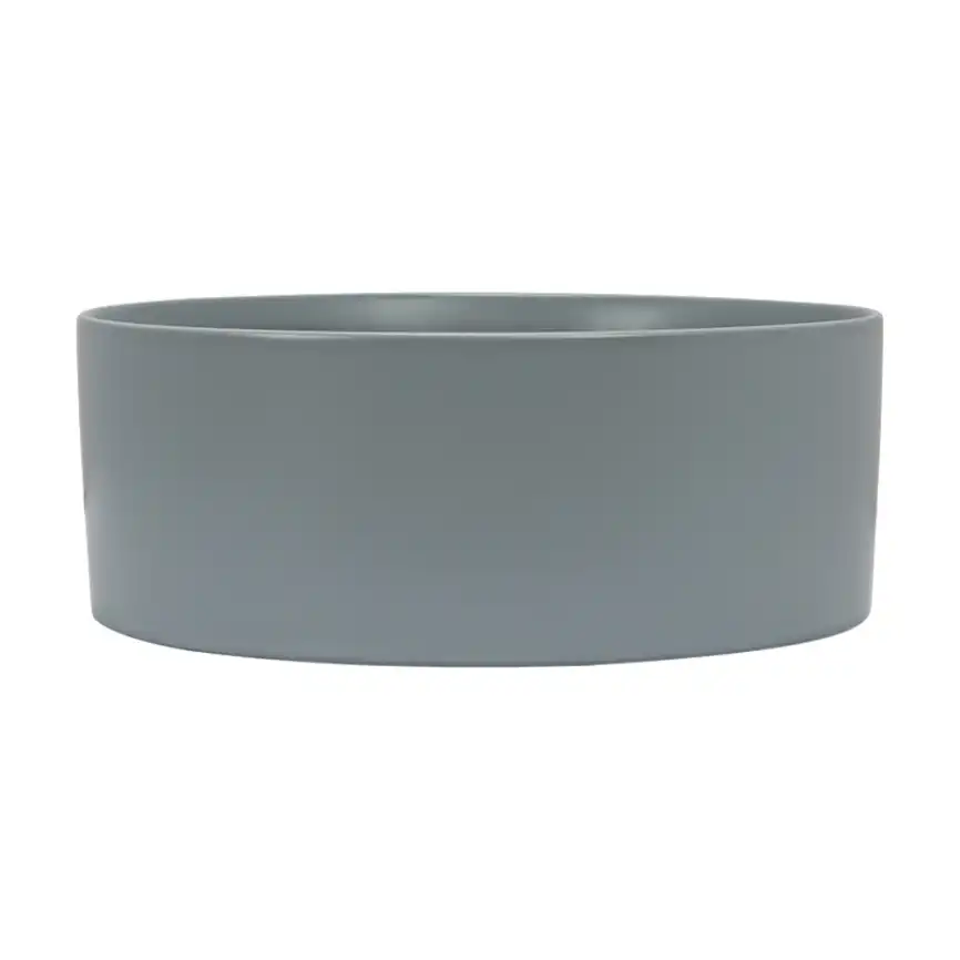 Раковина AVS Лилиан 36x36 голубая матовая с донным клапаном фото 3