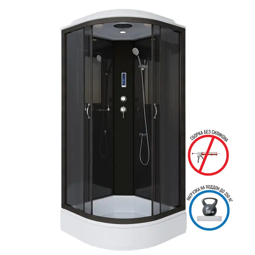 Душевая кабина Niagara Classic 90х90х215 NG-6501-14Р средний поддон, без гидромассажа, 65011434P фото 1