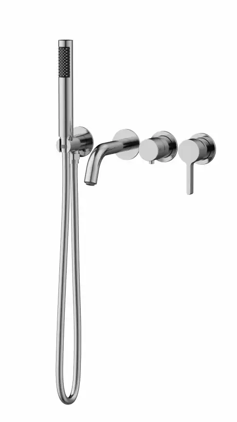 Смеситель для ванны Vincea Villa VTFW-1VL1CH, встраиваемый, хром фото 3