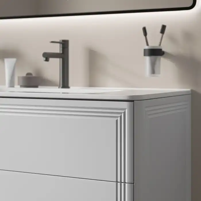 Тумба с раковиной IDDIS Oxford Neo 100, подвесная, Белая, OXN10W0i95K фото 13