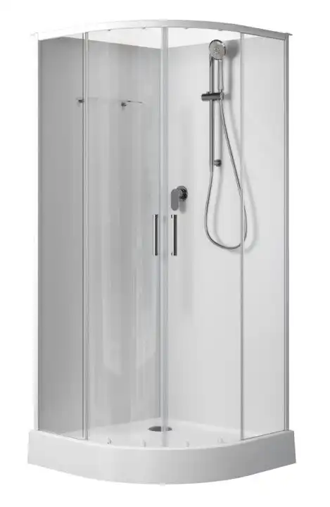 Душевая кабина Aquanet Passion EVO R white 90x90 набор 1 фото 1