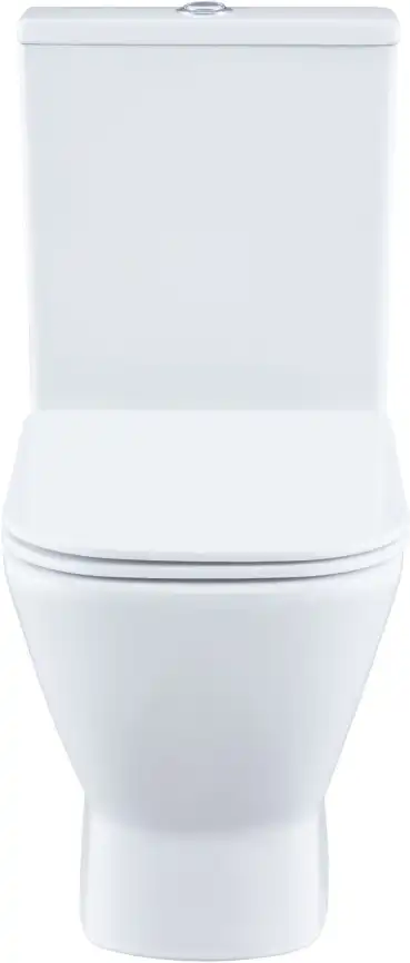 Чаша напольного унитаза Aquanet Fine Rimless FINE-C Soft Close с сиденьем микролифт фото 5