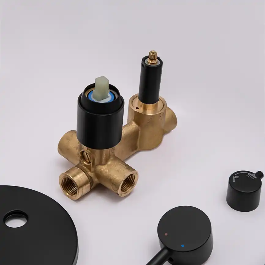 Встраиваемая душевая система AVS SLIMMER 811-121-MB, черный матовый фото 13