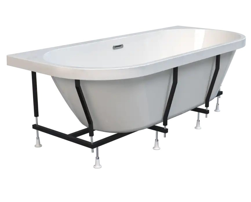 Акриловая ванна Radomir ВАЛЬС МАКСИ 180х80, рама-подставка фото 9