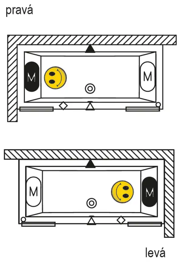 Акриловая ванна Riho Rething Cubic 200х90 прямоугольная B110001005 фото 4