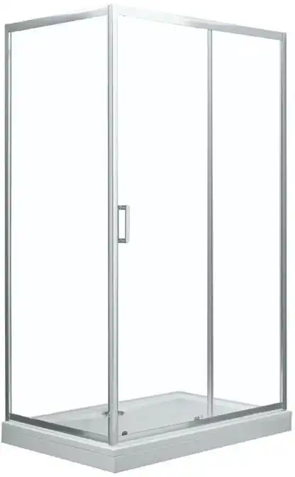 Душевая дверь Aquanet  120 см, SD-1200A, профиль Хром, стекло Прозрачное фото 3