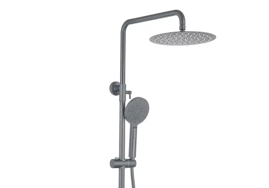 Душевая система Aquatek ВЕГА AQ2040BGM, Оружейная сталь фото 4