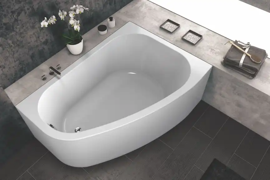 Акриловая ванна Kolpa-San Chad 170х120 L (левая) Basis 5013-01 фото 2