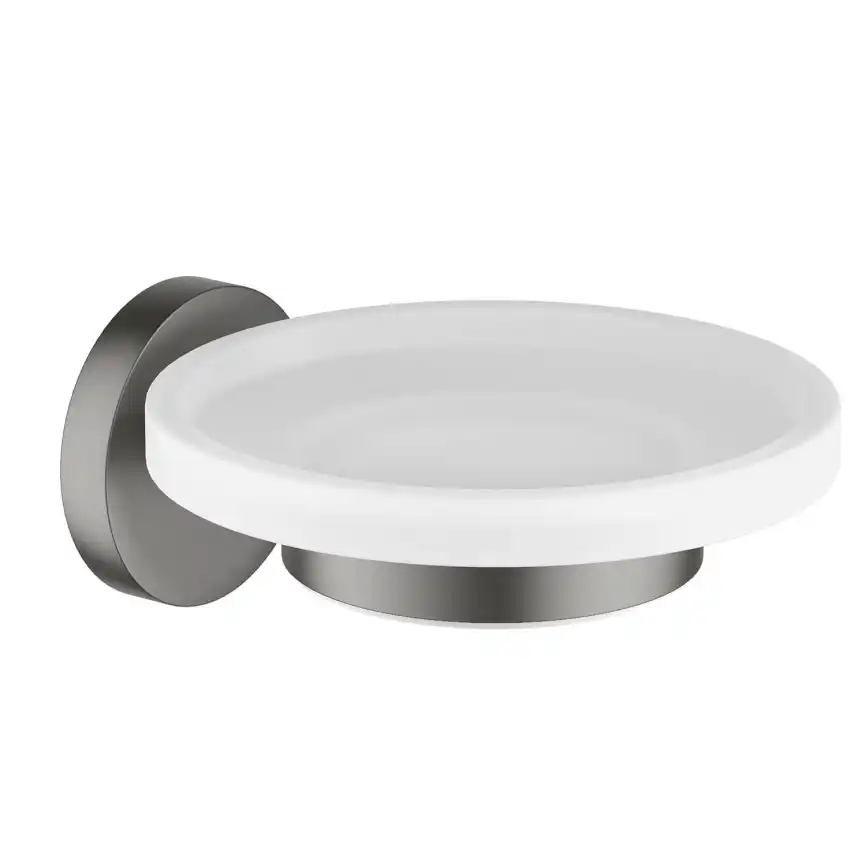 Мыльница для ванной Aquatek Европа AQ4103BGM, Оружейная сталь фото 1