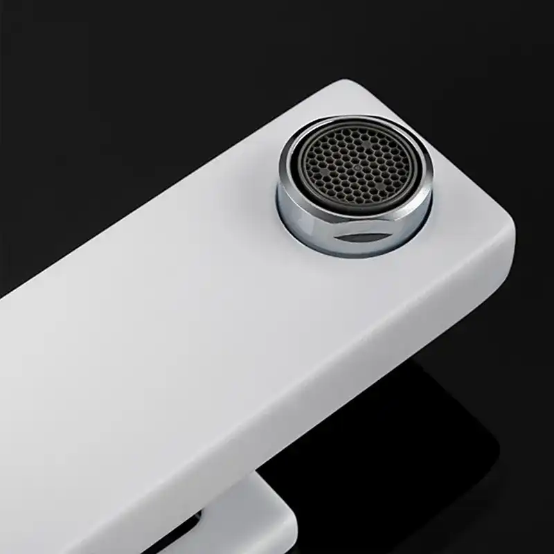 Смеситель для раковины Gappo G1017-8, Белый / Хром фото 4