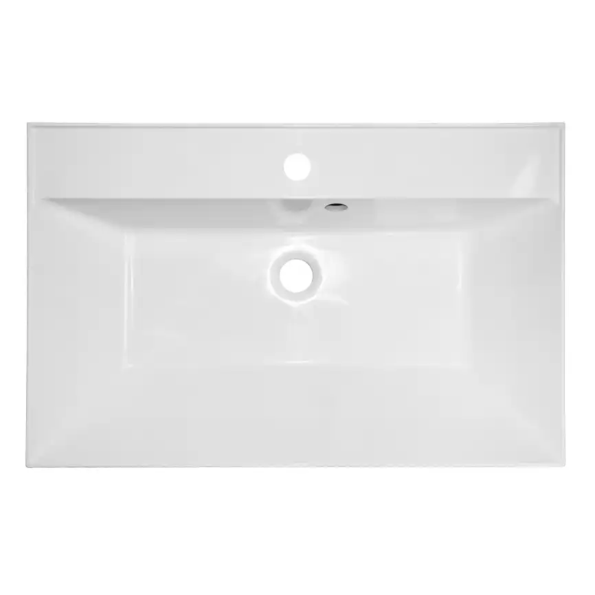 Тумба с раковиной Azario Эстима 80 CS00094589, подвесная, Графит фото 5