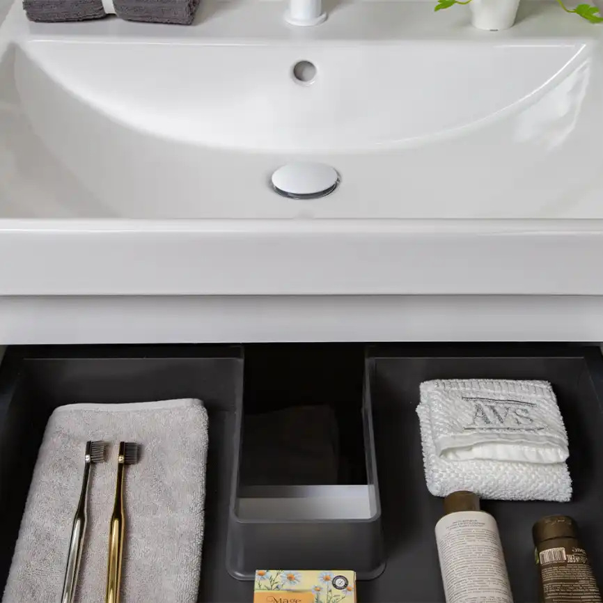 Тумба с раковиной AVS Гармония 60 белая, N821-07-600WG-02-610WG фото 12